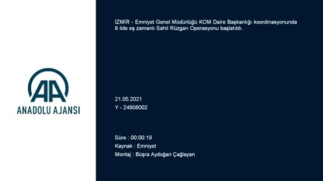 İZMİR - Organize suç örgütlerine yönelik 8 ilde 'Sahil Rüzgarı Operasyonu' (2)