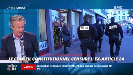 Nicolas Poincaré : Le Conseil constitutionnel censure l'ex-article 24 - 21/05