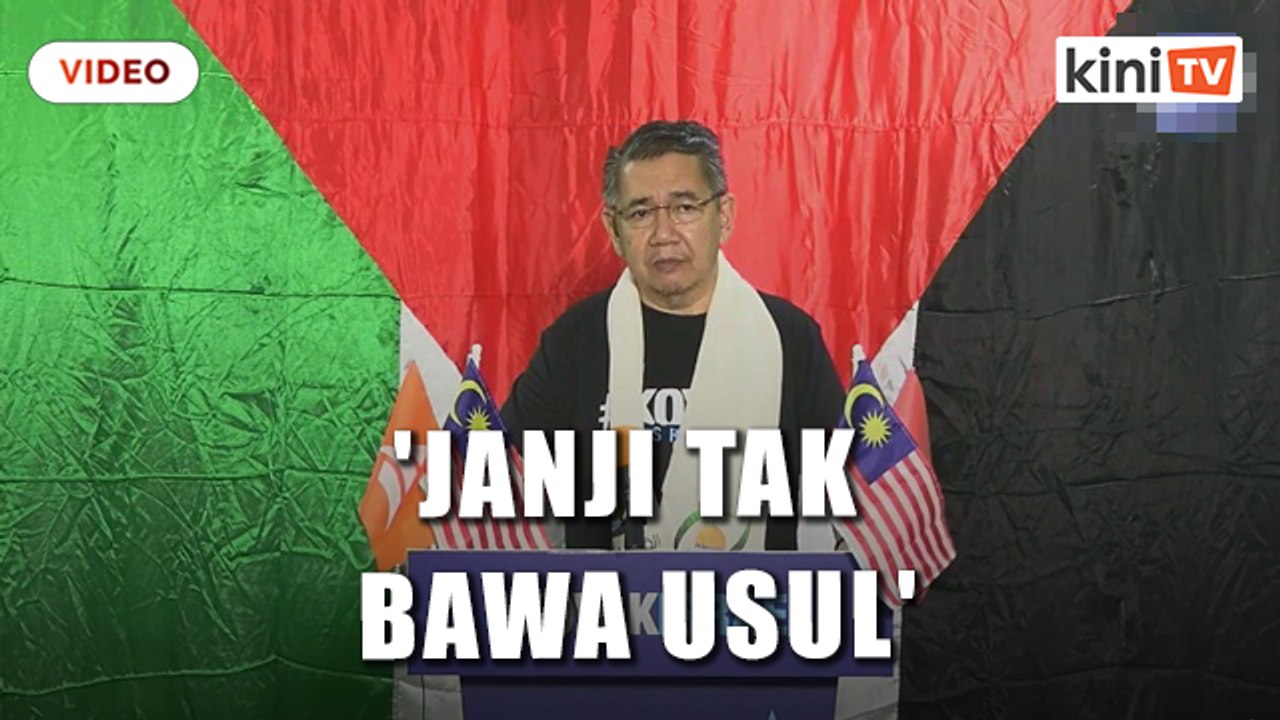 'Janji tak bawa usul tak percaya PM jika parlimen dibuka bincang isu Palestin'