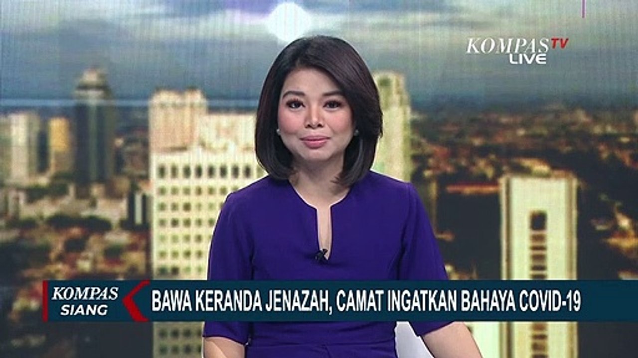 Ingatkan Warga Bahaya Covid-19, Keranda Jenazah Dibawa Keliling Desa