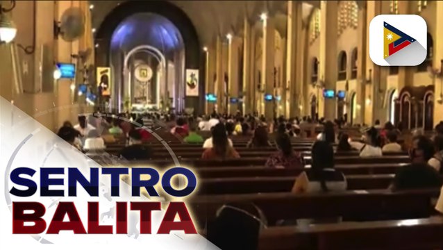 Venue capacity ng religious gatherings sa NCR, itinaas na sa 30%; delegates ng Pilipinas sa ibang bansa, mga nasa BPO at COMELEC frontline employees, pasok na rin sa A4 priority list