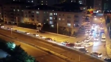 Pendik’te sokağa çıkma kısıtlamasının unutulduğu asker uğurlama konvoyu kameralarda
