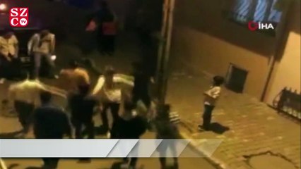 Sultanbeyli’de kısıtlama saatinde gençlerin müzikli dans şovu