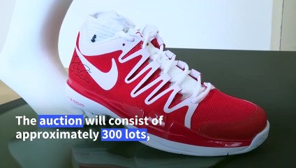 Federer serves up memorabilia treasure trove