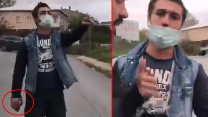 Köpeklere taş atan gençle, onları elleriyle besleyen kadının tartışması sosyal medyayı ikiye böldü