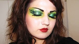 Sexy Green Witch Makeup Tutorial For Halloween