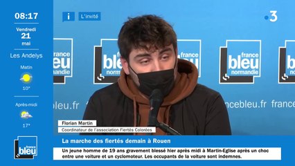Homophobie : "Il y a toujours trop de raisons de lutter", selon Florian Martin