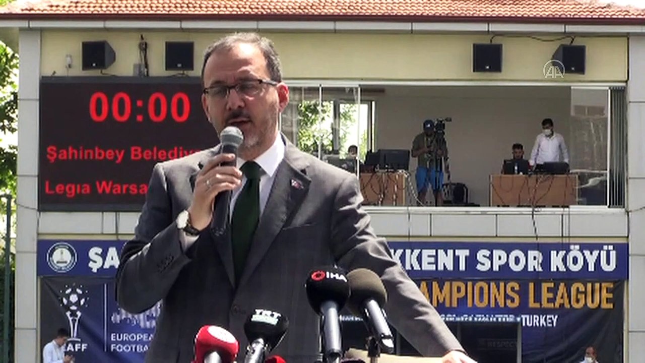 GAZİANTEP - Gençlik ve Spor Bakanı Kasapoğlu - Avrupa Ampute Futbol Federasyonu Şampiyonlar Ligi (2)