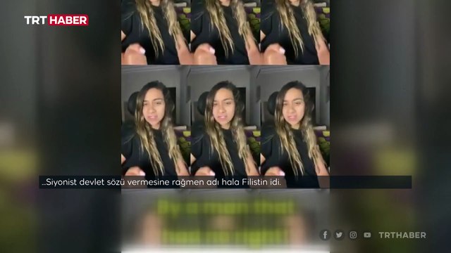 Eman Askar, Filistinlilerin yaşadıklarını yazdığı şarkıyla dünyaya duyurdu