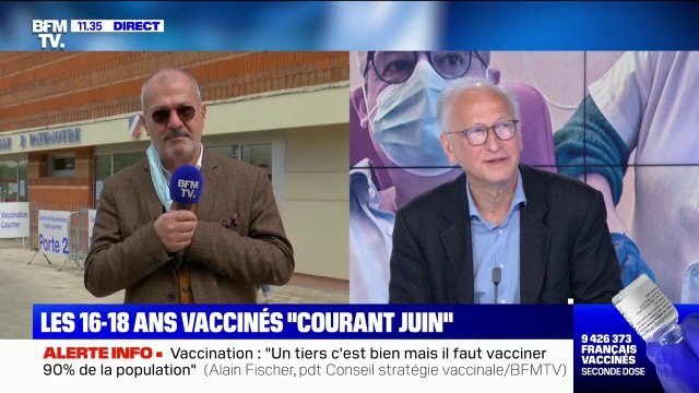 Une 3e dose de vaccin contre le Covid-19? Le Pr Alain Fischer assure que rien n'est fixé