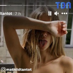 Mathilde Tantot,"sans rien", embrase la toile !