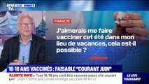 Sera t-il possible de se faire vacciner sur son lieu de vacances? Alain Fischer répond à vos questions sur BFMTV