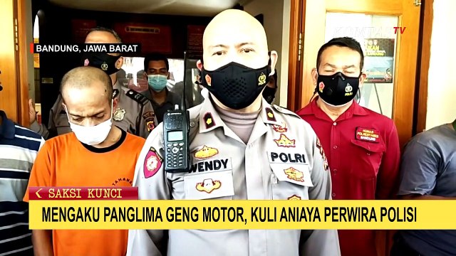 Mengaku Sebagai Panglima Perang Geng Motor, Pria di Bandung Serang Perwira Polisi