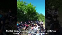 ANKARA - MSB: 35 düzensiz göçmen yasa dışı yolla Türkiye'ye gönderilmeye çalışıldı