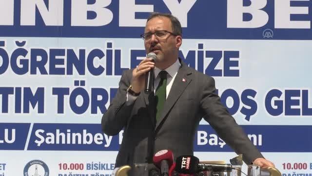 GAZİANTEP - Kasapoğlu: Bisiklet turizminde de en ideal destinasyonlardan biri Türkiye olacak
