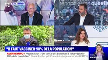 Alain Fischer répond à vos questions : 90% de la population vaccinés, un objectif qui sera atteint quand ? - 21/05