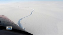 Le plus gros iceberg du monde s'est détaché de la banquise dans le pôle sud