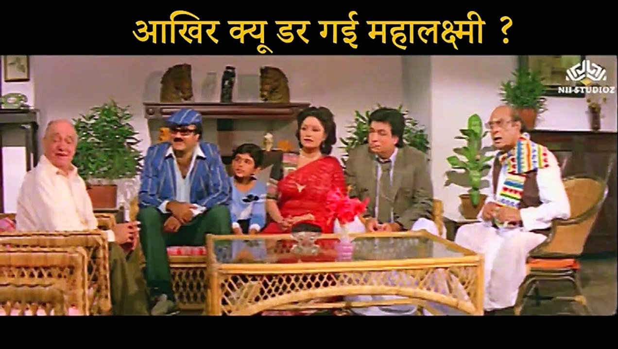 Why did Mahalaxmi frightened Scene | Hamara Parivar (2009) |  Raj Babbar |   Jaya Prada |  Kader Khan |  Bollywood Movie Scene |