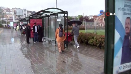 İstanbullular yağmura hazırlıksız yakalandı