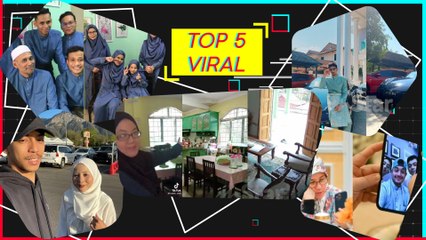 Top 5 Viral: Pemuda gigih jahit sendiri 10 pasang baju raya... siap ada labuci!