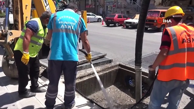 ASKİ’den kapsamlı ızgara ve alt geçit temizliği