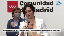 Ayuso sobre la agenda 2050 de Sánchez: 