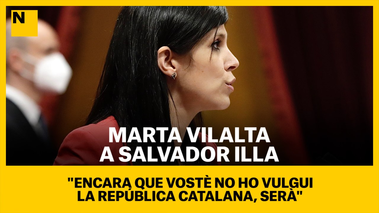 Marta Vilalta: "Encara que vostè no ho vulgui, la República Catalana serà, no sé quan però sí Salvador Illa"