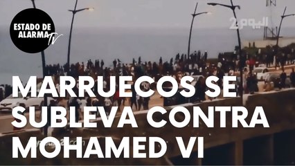 Importante sublevación en Marruecos contra el rey Mohamed VI por sus mentiras sobre Ceuta y Melilla