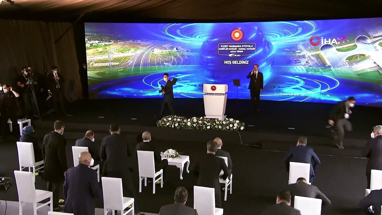 Cumhurbaşkanı Erdoğan: 'Kuzey Marmara Otoyolu’nun 7. kısmının açılışıyla beraber Kuzey Marmara Otoyolu’nun tüm bölümlerini tamamlamış oluyoruz'