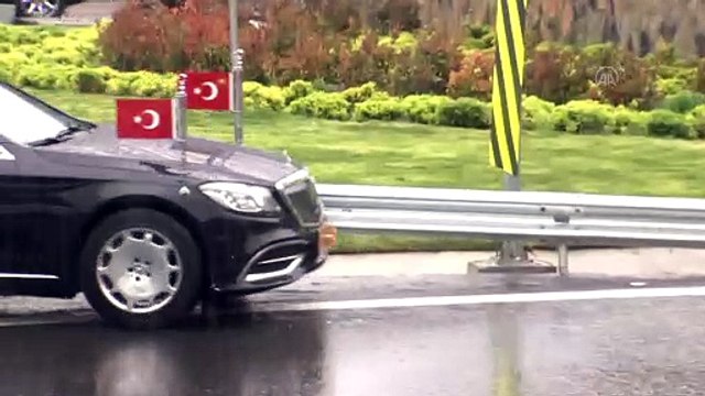 İSTANBUL - Cumhurbaşkanı Erdoğan, Kuzey Marmara Otoyolu'nun 7. Kesimi olan Hasdal-Habipler-Başakşehir etabının açılışı yaptı