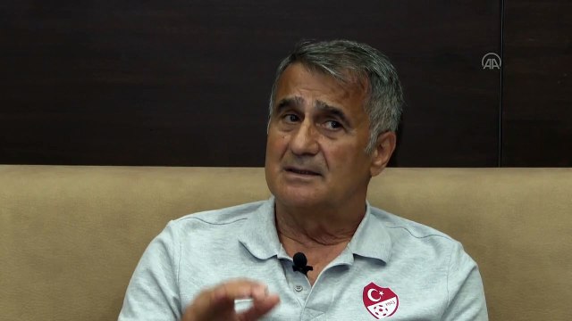 ANTALYA - A Milli Takım Teknik Direktörü Şenol Güneş, AA’ya konuştu (5)