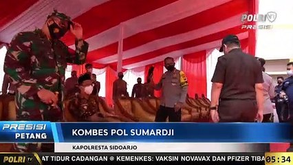 Dialog bersaa Kapolresta Sidoarjo Terkait Peluncuran Mall Mini Layanan Polri