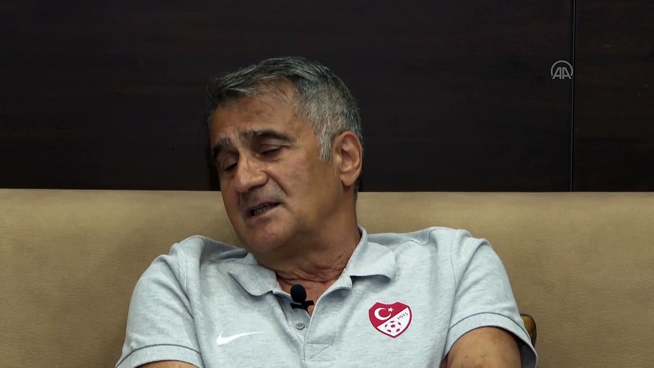 ANTALYA - A Milli Takım Teknik Direktörü Şenol Güneş, AA’ya konuştu (6)