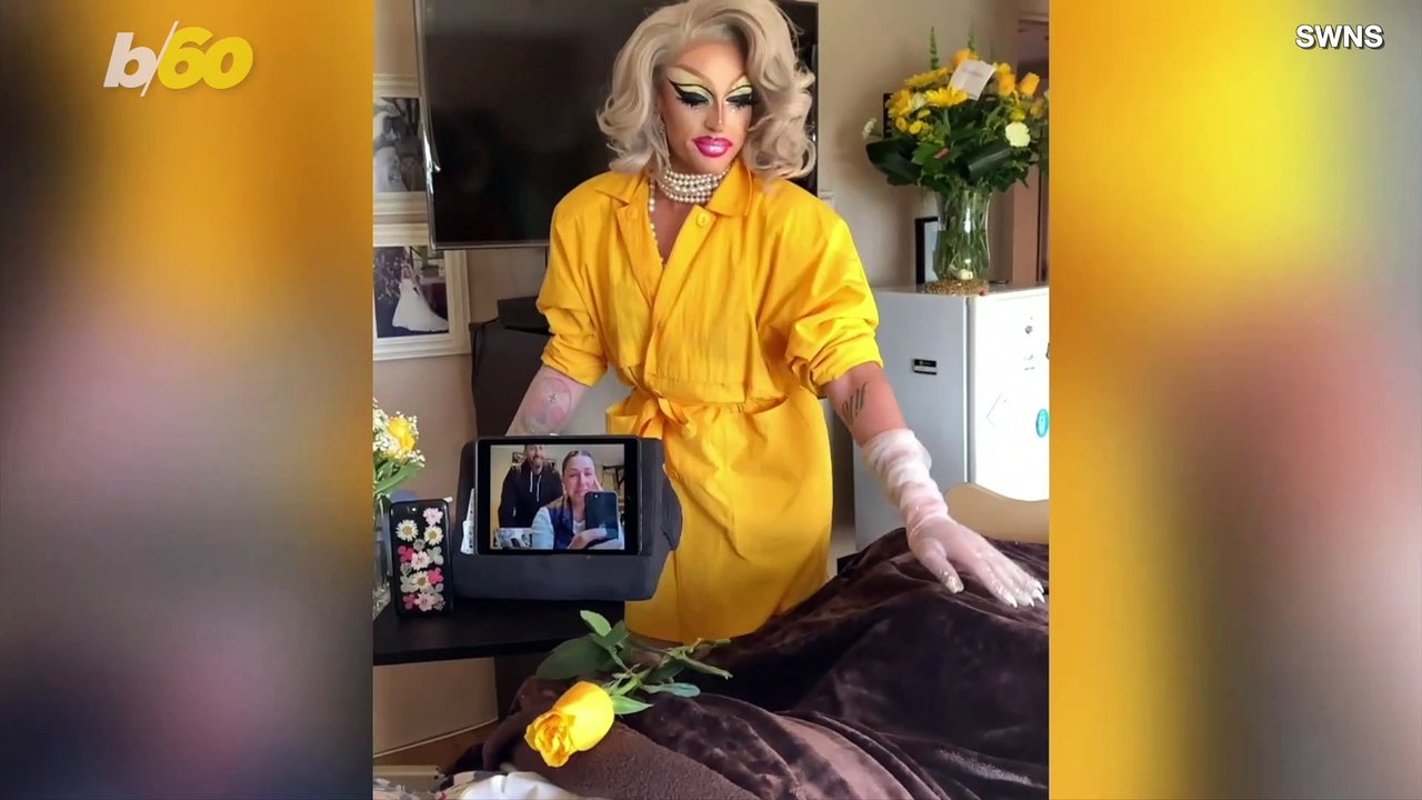 Drag Queen Performs Heartwarming Song for Terminally Ill Grandma