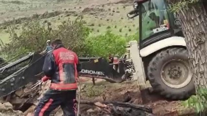 Akçadağ'daki ev yangını hasara neden oldu