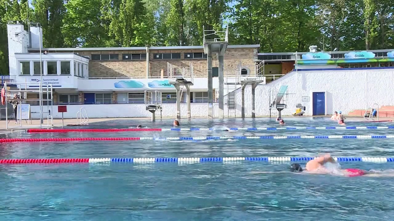 Endlich! In Berlin wird wieder geschwommen