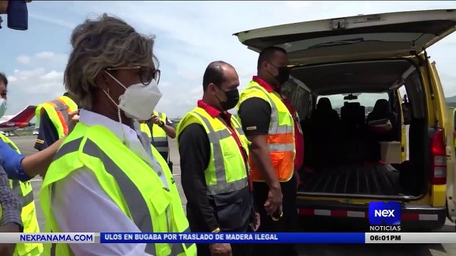 Llegan nuevas dosis de las vacunas Pfizer a Panamá - Nex Noticias