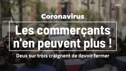 Coronavirus : les commerçants suffoquent !