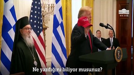 Trump Yunanistan'ın Osmanlıdan ayrılışının 198. yılını kutladı