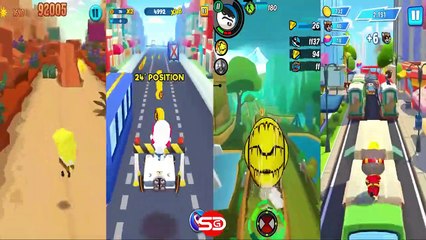 Ckn Toys Car Hero Run Vs Tag With Ryan Spongebob Vs Tom Hero Dash Vs Ben10 Up To Speed All Character