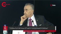 Mustafa Cengiz: Fatih Terim'i düşünmüyorum