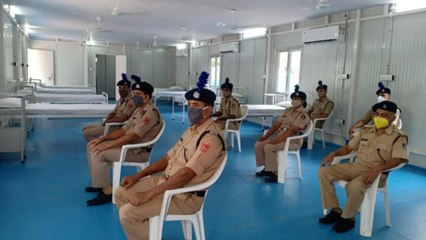 COVID: CRPF converts makeshift mess into ICU in Delhi