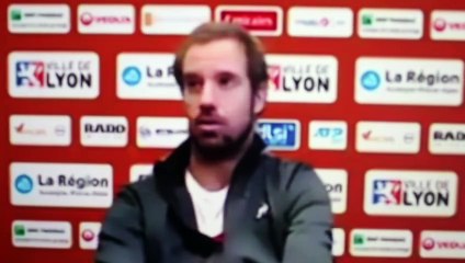 ATP - Lyon 2021 - Richard Gasquet : "C'est déjà juste fabuleux que l'on soit encore là avec Jo Tsonga et Gilles Simon... "