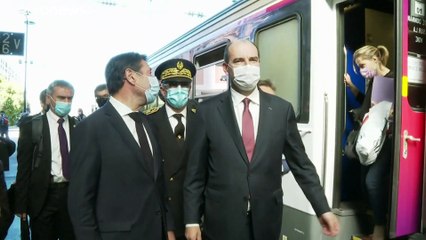 Relance du train de nuit entre Paris et Nice : Jean Castex à bord