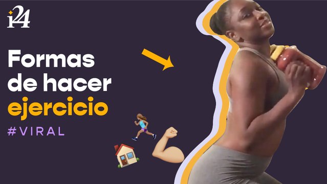¿Ejercitarte sin ir al gym? Solo necesitas algunos objetos de tu hogar