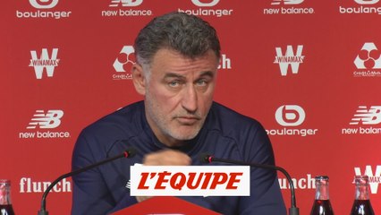 Galtier : «Mes joueurs ont fait une grande saison» - Foot - L1 - Lille