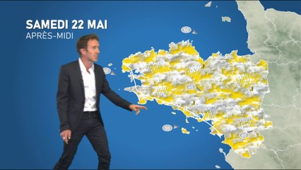 Bulletin météo pour le samedi 22 mai 2021