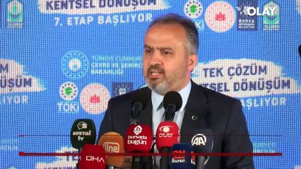 Bursa'da kentsel dönüşümün startı verildi