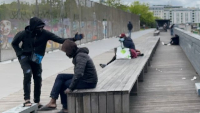 Crack à Paris : Stalindrad désertée par les toxicomanes, déplacés au jardin d'Eole