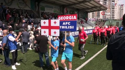 Ampute Futbol Şampiyonlar Ligi heyecanı Gaziantep'te başladı